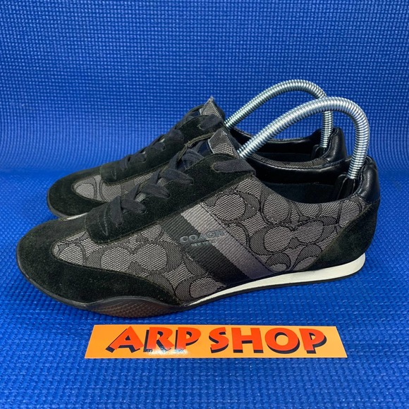 Coach Shoes - COACH KELSON Women`s Size 7.5 - Black/Grey Fashion Shoes Sneakers
